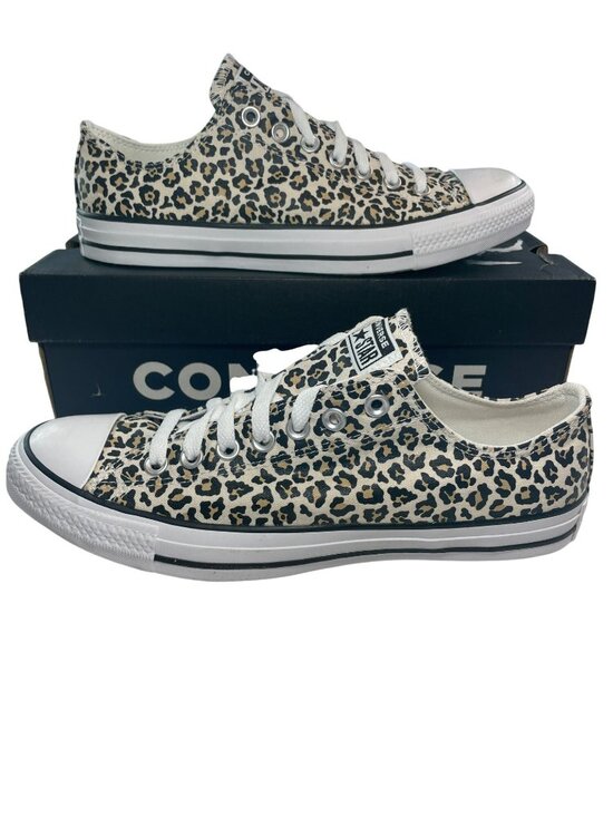 Converse Shoes - Converse Chuck Taylor All Star Leopard Print Low Top Sneakers Men's 9 Women's 11
